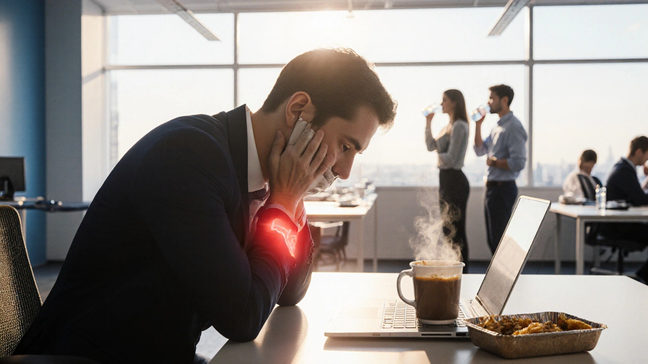 Heartburn at Work: Practical Tips for a Comfortable Day