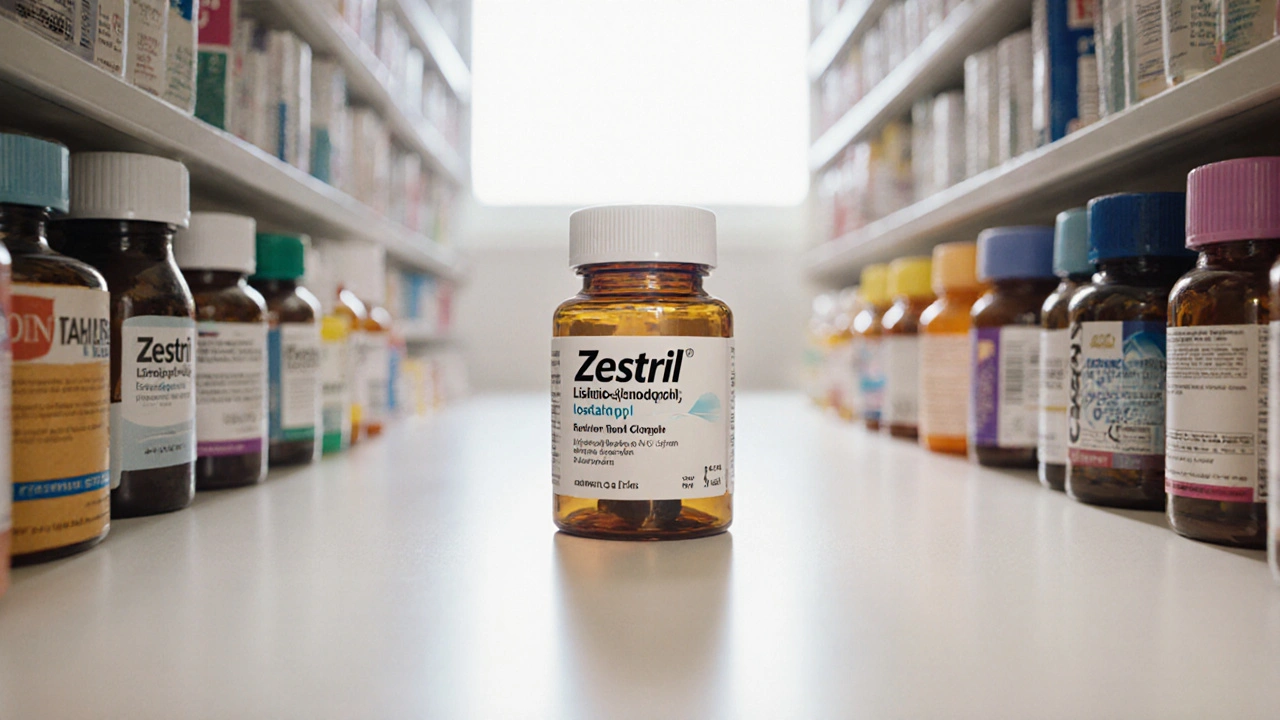 Zestril (Lisinopril) vs. Common Blood‑Pressure Alternatives - Full Comparison Guide