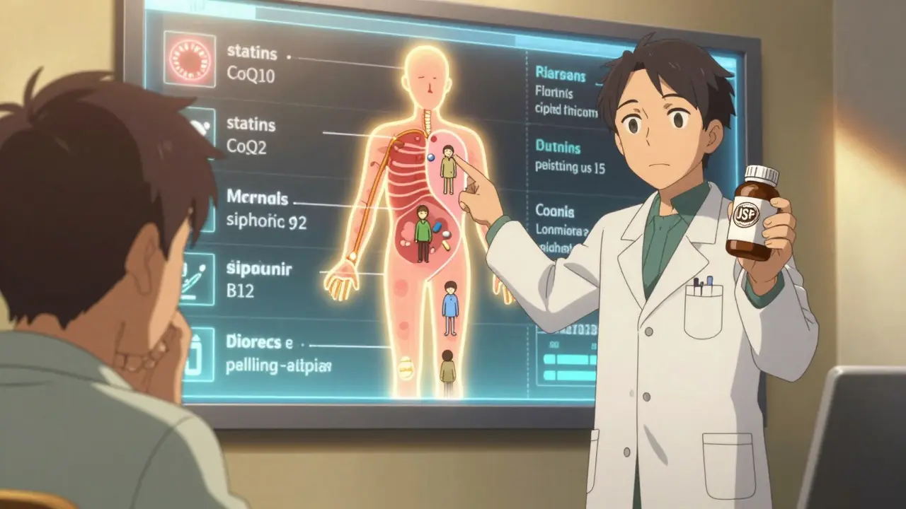 Pharmacist explains how medications deplete essential nutrients in the body.