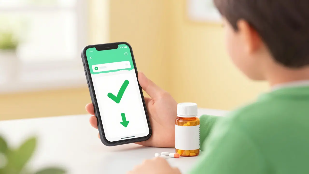 Happy anime person saving money on generic meds